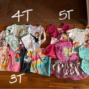 Bundle of girl’s character clothing
